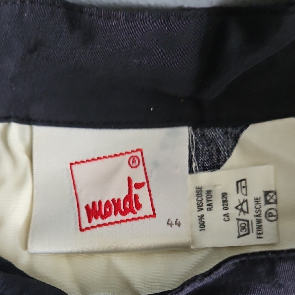 Mondi Vintage Black and White Bird Print Blouse - Picture 3 of 16